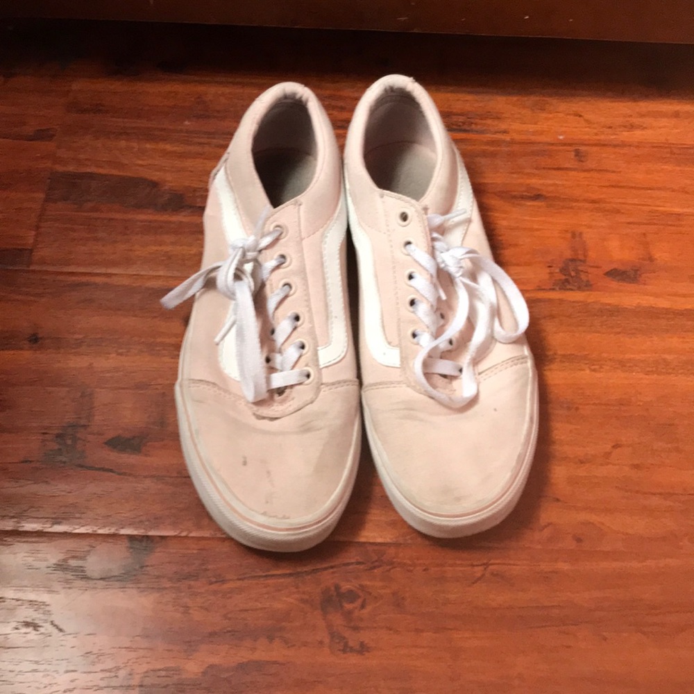 Women’s Pastel pink Vans Sk8 low